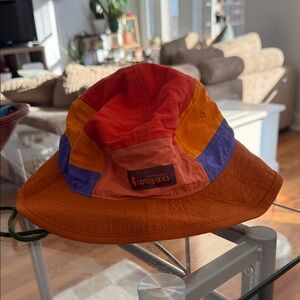 Cotopaxi Colorful Orange and Purple Hat
